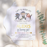 Shiny Laten we schoppen Ninja Martial Arts Verjaar