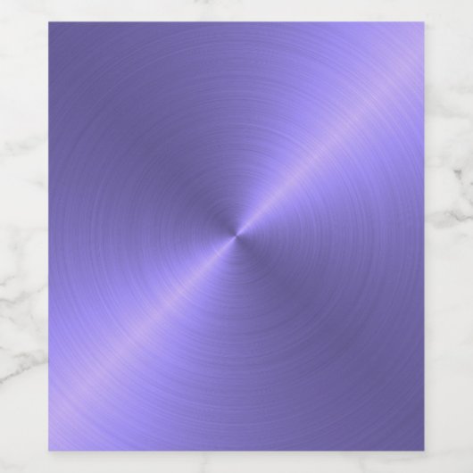 Shiny Metallic Background - Purple Wijn Etiket (Enkel label)