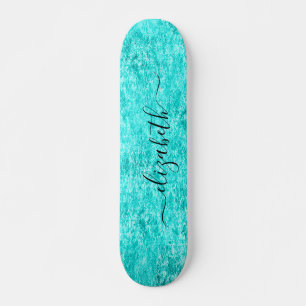 Shiny Mint Green Persoonlijk Skateboard