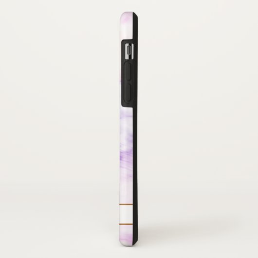 Shiny Paars Sky Marble Case-Mate iPhone Case (Achterkant/links)