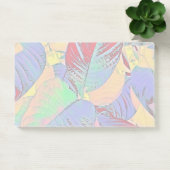Shiny Pastel Leaves Post It Notes (Kantoor)