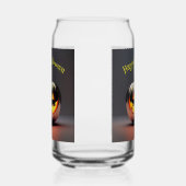 Shiny Pumpkin Halloween Blikvorm Glas (Rechts)