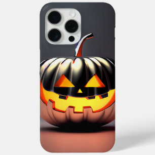 Shiny Pumpkin Halloween iPhone 15 Pro Max Hoesje