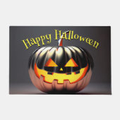 Shiny Pumpkin Halloween Deurmat (Voorkant)