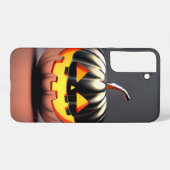 Shiny Pumpkin Halloween Samsung Galaxy Hoesje (Achterkant horizontaal)