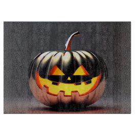 Shiny Pumpkin Halloween Snijplank