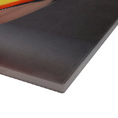 Shiny Pumpkin Halloween Snijplank (Hoek)