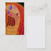 Shiny Red Hair Visitekaartje (Voorkant / Achterkant)