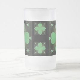 Shiny shamrock stein mok