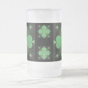Shiny shamrock stein mok