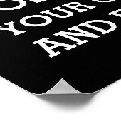 Shiny Transgender Pride Flag Poster (Hoek)