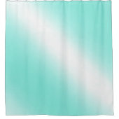 Shiny Turquoise Douchegordijn (Voorkant)