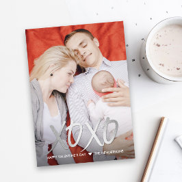 Shiny XOXO Valentijnsdag fotokaarten Feestdagenkaart