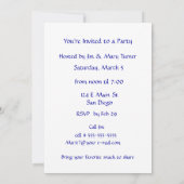 Shiny Yellow School Bus uitgenodigd Kaart (Achterkant)