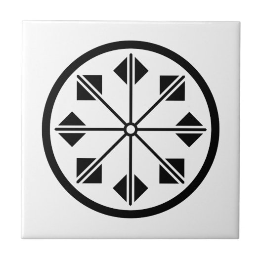 Shionada pinrad tegeltje (Voorkant)