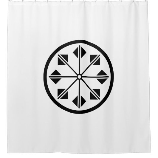 Shionada windmolen douchegordijn (Voorkant)