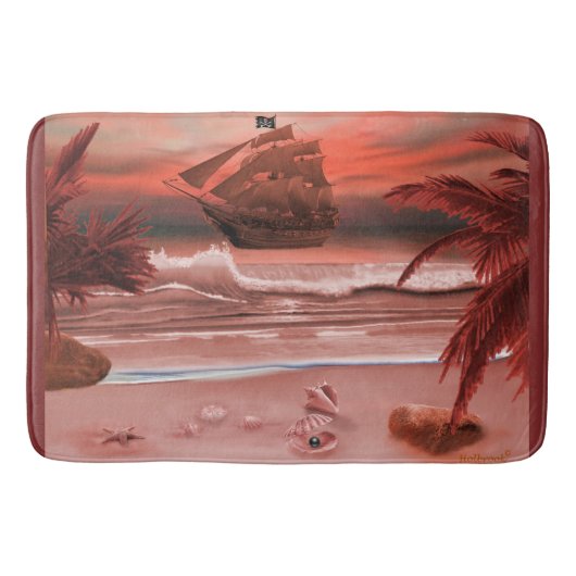 SHIP AHOY BADMAT (Voorkant)