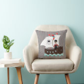 Ship Ahoy Matey Kinder Pirate Theme Kussen (Stoel)