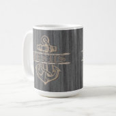 Ship Anchor and Rope roept Jezus uit Koffiemok (Voorkant links)