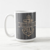 Ship Anchor and Rope roept Jezus uit Koffiemok (Links)