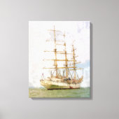 Ship canvas print (Voorkant)