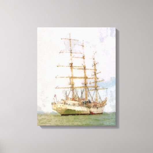Ship canvas print (Voorkant)