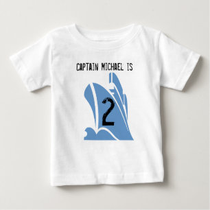 Ship Captain  2e Verjaardag Tshirt