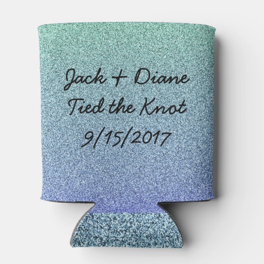 Ship Faced Koelbox Glitter Ombre Blikjeskoeler (Achterkant)