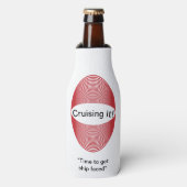 "Ship Faced" Koozie Fles Cooler (Fles Voorkant)