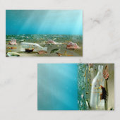 Ship-in-a-Bottle Wreck Bladwijzer Visitekaartje (Voorkant / Achterkant)