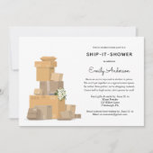 Ship IT Bridal Shower uitnodiging (Voorkant)