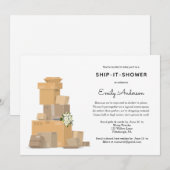 Ship IT Bridal Shower uitnodiging (Voorkant / Achterkant)