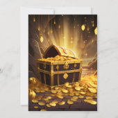 Ship Kinder Koele Vlaggenboot Piraat 1e Verjaardag Kaart (Achterkant)