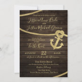 Ship Lap Anchor en Touw Nautisch Stropdas De Knoop Kaart (Voorkant)