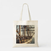 Ship of Readers Boekentas Tote Bag (Achterkant)