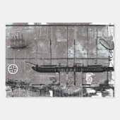 Ship Register Inpakpapier Vel (Voorkant 3)