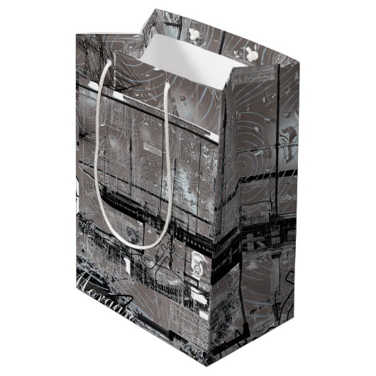 Ship Register Medium Cadeauzakje (Achterkant Gekanteld)