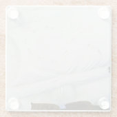 Ship Room in Hotel de Glace, Quebec, Canada Glazen Onderzetter (Achterkant)