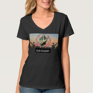 Ship Shape Sky Scape Dames T-shirt