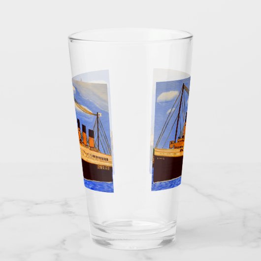 Ship Titanic  Glas (Rechts)