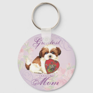Ship Tzu Heart Mam Sleutelhanger