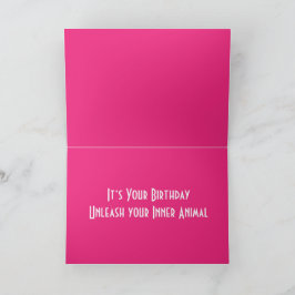 Ship Tzu Verjaardag Kaart Gevouwen Wenskaart