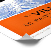 Ship Ville D'Alger Vintage Travel Poster (Hoek)