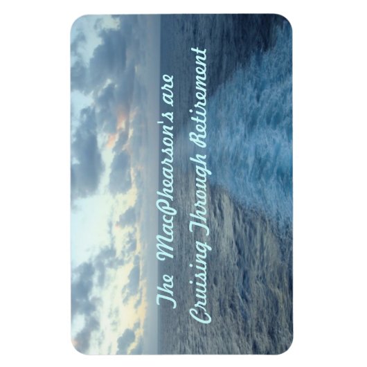 Ship Wake HAT Aangepaste Magnet Magneet (Verticaal)