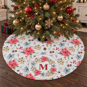 Shiplap Poinsettia Rustieke Kerstboom Decoratie Rok