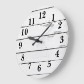 Shiplap Rustic Farmhouse Grote Klok (Hoek)