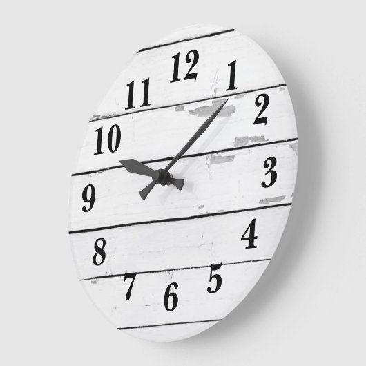 Shiplap Rustic Farmhouse Grote Klok (Hoek)