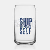 shipmate-self-drinkwaterglas blikvorm glas (Voorkant)
