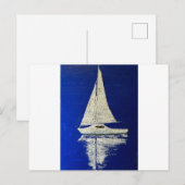 Shipmate senior zeilboot. briefkaart (Voorkant / Achterkant)