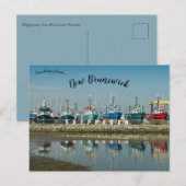 Shippagan New Brunswick Canada Briefkaart (Voorkant / Achterkant)